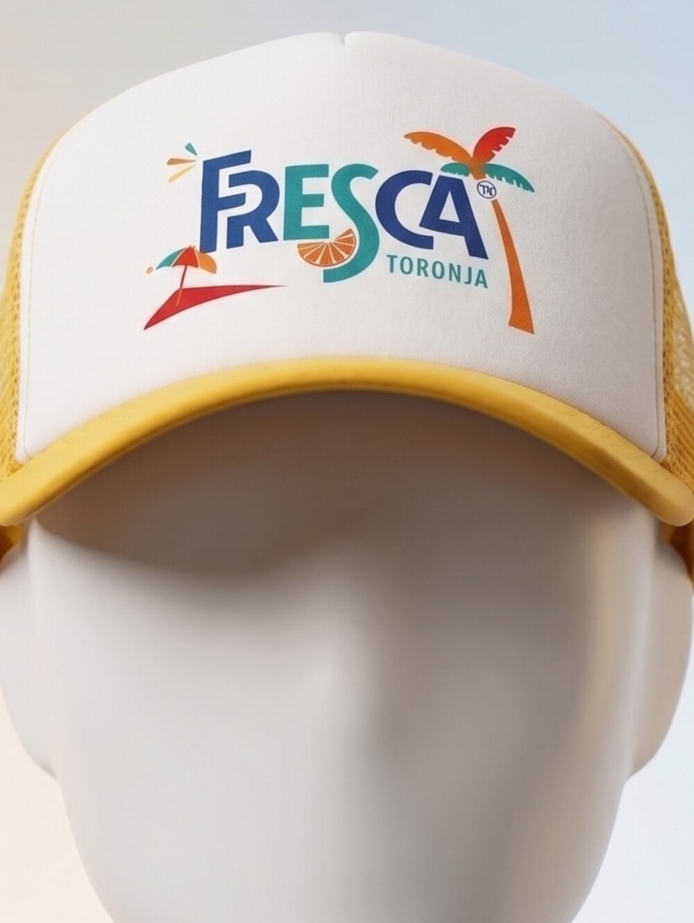Vintage 80s Deadstock Fresca Toronja Foam Trucker Hat Indie Sleaze Retro Soda